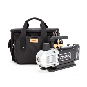 Bomba de Vacío Inalámbrica Tesmo TESMO-110 de 18V con Batería de Litio de 5.0Ah, Motor de Cobre y Aleación de Aluminio para Servicio de Refrigeración de Aire Acondicionado - Product Image 1