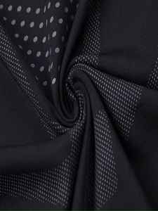 Chemise de compression slim fit pour homme, manches courtes, motif uni, respirante, séchage rapide, pour la course à pied, la gym, les entraînements en extérieur - Product Image 5