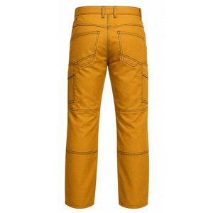 For 2 FRC Clothing <b>Fire</b> Resistant Work Trousers 10OZ Cotton Duck NFPA 2112 Flame Resistant Carpenter Pants FRC1704 Model Brass - Product Image 3