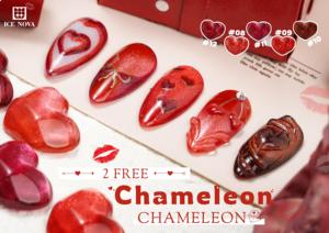 2 Esmaltes de Gel de Ojo de Gato Camaleón Gratis, Sin HEMA ni TPO, Gel de Uñas Magnético que Cambia de Color para Uso Profesional - Product Image 6