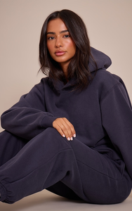 Sudadera con Capucha Personalizada para Hombre, Invierno, Ecológica, 100% Algodón, Tinte Liso, Estilo Vintage, Gruesa, con Logotipo de Letra de Corazón - Product Image 3