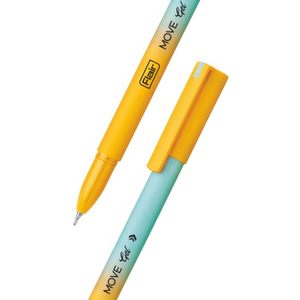 Stylos gel élégants de qualité supérieure FLAIR Move, esthétique minimaliste, finition mate, couleurs pastel, encre bleue, noire, rouge, pointe de 0,6 mm - Product Image 3