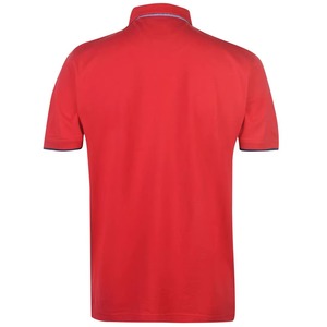 Camisetas Polo Rojas de Color Sólido para Hombre, Nuevo Diseño en Venta, Logotipo Personalizado, Camisetas Polo Transpirables de Color Sólido, MOQ Bajo - Product Image 3
