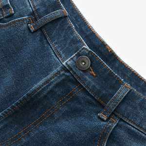 Men's Mid Waist Straight Denim <b>Shorts</b> <b>Spandex</b>/Polyester Breathable Windproof High-quality Eco-Friendly Quick Dry Summer Front - Product Image 5