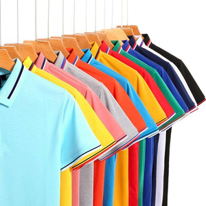 Polo de manga corta transpirable con logotipo personalizado al mejor precio, polos de hombre de alta calidad con cuello vuelto - Product Image 6