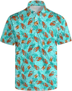 เสื้อโปโลลายพรางผู้ชายทรงโมเดิร์น ผ้าฝ้ายระบายอากาศ สวมใส่สบาย - Product Image 1