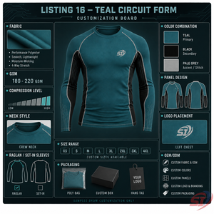 Camiseta de Compresión de Secado Rápido para Hombre, Proveedor de Ropa Deportiva Elástica Personalizada - Product Image 5