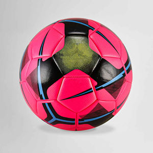 Leather Material Custom Size Manufacturer customized logo printing sports pakistani Soccer Ball Size 5 <b>Machine</b> - Product Image 2