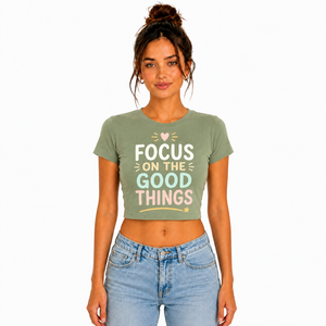Premium Plain Slim Fit Soft <b>Crop</b> <b>Top</b> Short Sleeve Lettering Print Crewneck T Shirt Retro Streetwear Activewear Gym Base Layering - Product Image 1