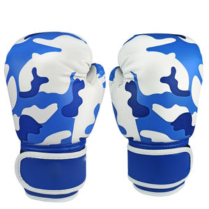 Gants de boxe en dentelle en gros, gants d'entraînement en cuir avec fermeture auto-agrippante - Product Image 1