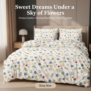 Parure de lit King Size toucher doux avec drap-housse à poches profondes et taies d'oreiller, imprimé rayé, 400 fils/cm², toutes saisons, inspiré des hôtels - Product Image 4