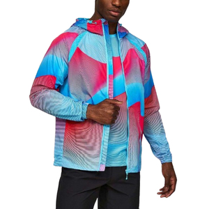 Custom Wind <b>Jackets</b> Men's Zip up Winter Rain Coat <b>Waterproof</b> Running Golf Mountain Biking Hood Lightweight Windbreaker <b>Jacket</b> - Product Image 1