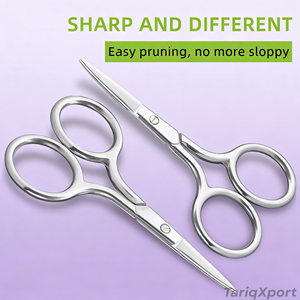 Manufacturer Factory Stainless Steel Nose Hair Trimmer Eyebrow <b>Beard</b> <b>Scissors</b> Household Small Beauty <b>Scissors</b> - Product Image 5