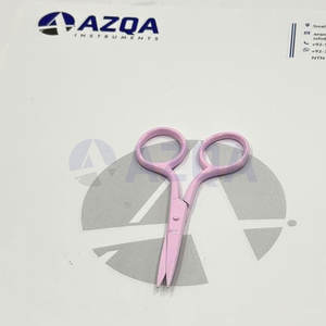 Tijeras de bordado personalizadas de alta calidad al por mayor tijeras recubiertas rosas puntiagudas con aguja impresa elegante 3,5" - Product Image 5