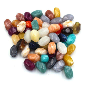 DS Factory <b>Direct</b> Sell New Pearlescent 10mm Round <b>Beads</b> Imitation Cat's Eye Resin <b>Beads</b> DIY Jewelry Accessories - Product Image 6