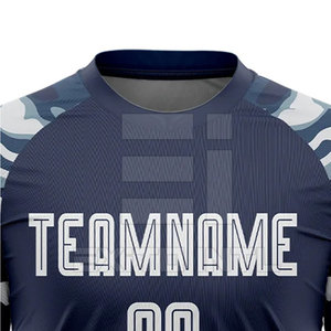 Jersey Deportivo Transpirable de Manga Corta con Impresión por Transferencia de Calor OEM, Ropa Deportiva Ligera de Alta Calidad con Diseño Personalizado - Product Image 3