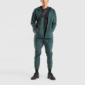 Razers Impex Veste d'extérieur en polyester noir personnalisée pour hommes, col montant de haute qualité, capuche, tricoté, hiver Streetwear - Product Image 2