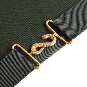 Tablier de Maître Maçonnique Ancien Souverain Grand Maître, en Velours Vert Forêt avec Franges Dorées, Style Personnalisé - Product Image 6