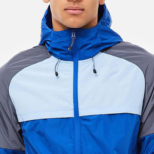 Conjunto de Chaqueta y Pantalones Cortos Deportivos Ligeros para Hombre, con Logotipo Personalizado, de Nailon, para Verano, Running, Gimnasio y Fitness - Product Image 3