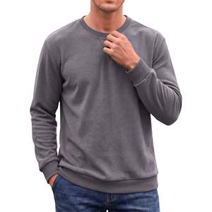 Pull thermique en polaire enduite à motif gaufré 100 % polyester résistant au vent pour homme, vêtement d'extérieur d'hiver robuste pour le sport actif - Product Image 4