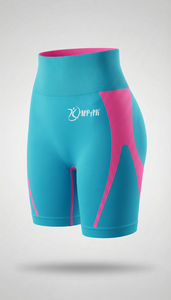 Gym Yoga Shorts Fitness <b>Booty</b> Seamless Scrunch Butt Breathable Elastic Waist for Women Workout High Athletic Biker Lifting - Product Image 3