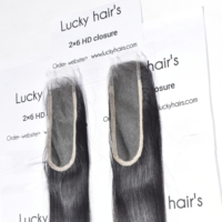 Extensions de cheveux naturels indiens 100% Remy, avec closure HD, lisses, non traités, à double trame machine, à clipser, qualité vierge, pour professionnels