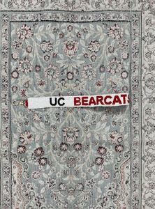 Premium Handmade Cotton Beaded Button <b>College</b> Gameday Shoulder Strap Custom Embroidered <b>Bag</b> Strap Gold Metal Hardware Durable - Product Image 2