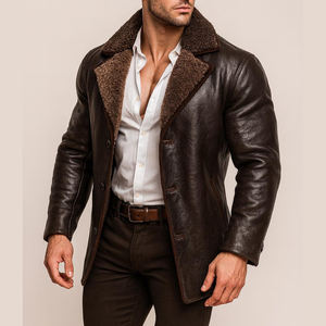 Chaquetas de Cuero Vacuno Genuino a la Moda para Hombre y Mujer, Chaquetas de Invierno Premium para Uso Casual, Duraderas - Product Image 2