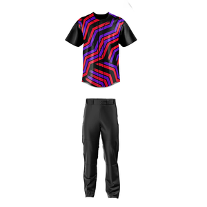 Ensemble d'uniformes de baseball respirants de qualité supérieure, sur mesure, grandes tailles, avec impression personnalisée, séchage rapide, options vierges - Product Image 5