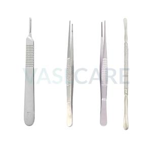 Juego de endarterectomía carótida, 18 Uds., instrumentos quirúrgicos básicos de cirugía vascular para venas del cuello y arterias cardiovasculares - Product Image 3