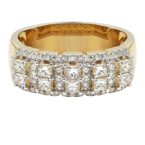Unisex Hip-Hop Style <b>Fine</b> Sterling Silver 925 Iced Out VVS Moissanite Diamond <b>Rings</b> Best Prices with Gold Plating - Product Image 1