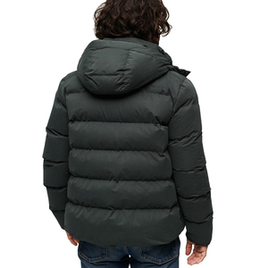 Blousons d'hiver personnalisés 2026 – Coupe-vent chauds avec logo personnalisé, unis, utilitaires, grandes tailles pour hommes - Product Image 5