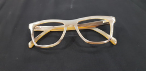 Montures de lunettes optiques pour hommes en corne de buffle écologiques de haute qualité, faites à la main, forme naturelle, logo animal/religieux personnalisable - Product Image 6