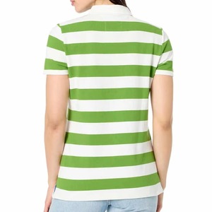 Las camisetas tipo polo para mujer a menudo tienen mangas cortas. Las opciones de manga larga son perfectas para el clima más fresco, y son hechas con el mejor material a bajo precio. - Product Image 2
