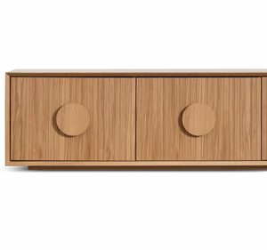 Mueble para TV de Madera de Teca Sólida, Estilo Escandinavo Minimalista, Ecológico y Duradero, Mueble para Almacenamiento de Equipos Multimedia - Product Image 4