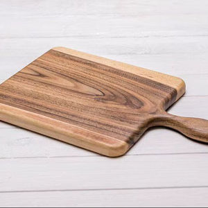 Planche à découper rectangulaire en bois, épaisseur 1,3 cm, facile à nettoyer - Product Image 1