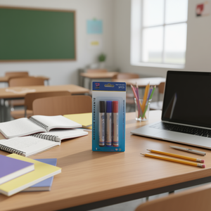 3 stylos marqueurs 12U, produit durable et polyvalent pour un usage quotidien - Product Image 2