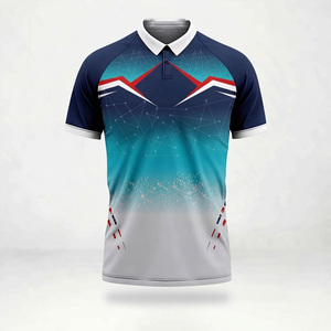 Wealthy Men's Sporty <b>for</b> Shirt Short Sleeve Digital Printed <b>Animal</b> <b>Pattern</b> Gradient Color Breathable Cotton Jersey <b>Knitted</b> - Product Image 2