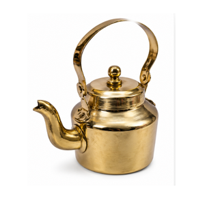 Brass Tea <b>Kettle</b> <b>Vintage</b> Brass Teapot Handmade Water Pot Traditional Kitchen Tea Server for Home Restaurant and Decorative - Product Image 1