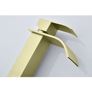 Rubinetto per Lavabo Bagno con Maniglia Singola e Getto a Cascata - Categoria Prodotti Rubinetti - Product Image 4