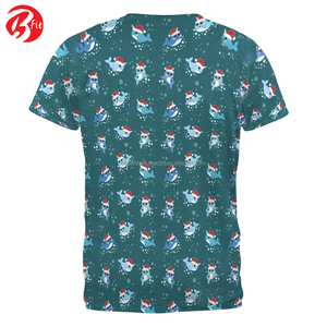 Vêtements pour hommes Vêtements et accessoires T-shirts T-shirt à col rond imprimé 100% coton à séchage rapide personnalisé pour hommes - Product Image 2