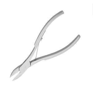 Cortacutículas Eléctrico de Acero Inoxidable con Resorte Único, Alicates para Manicura y Pedicura, Eliminador de Piel Muerta, Resistente - Product Image 4