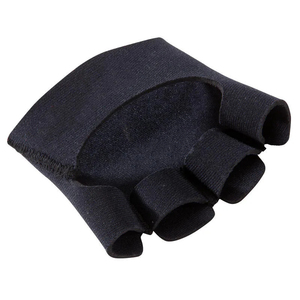 Guantes Deportivos Profesionales Unisex de Medio Dedo, Rojos y Negros, de Malla y Cuero PU, con Correa Ajustable para la Muñeca, para Gimnasio, Levantamiento de Pesas y Ciclismo - Product Image 4
