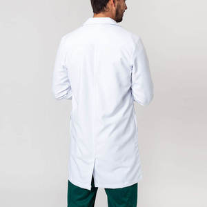 Tendances Classiques Blouse de Laboratoire Blanche Unisexe Stéthoscope Uniforme Hospitalier Tissu Coton Polyester Utilisation Clinique Médecins Aiguille OEM - Product Image 5