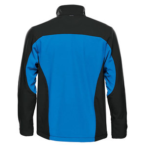 Waterproof Windproof Hooded Softshell <b>Jacket</b> <b>with</b> <b>Fleece</b> <b>Lining</b> Front Logo Option OEM Service - Product Image 2