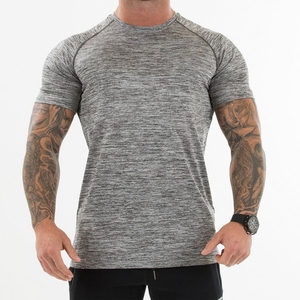 <b>Men</b> Running T Shirt Comfortable Lightweight Breathable <b>Stretch</b> Performance Quick Dry Athletic Running Training Exercise Fitness - Product Image 4