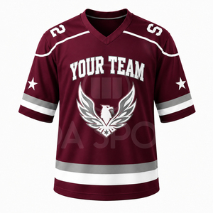 Uniforme de Lacrosse para Adultos, Jersey Deportivo Personalizado con Nombre del Equipo, Ropa Deportiva Transpirable y Ecológica, Proveedor Mayorista de Fábrica - Product Image 2