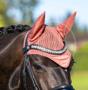 Horse Riding Equipment Ear <b>Bonnet</b> Latest Design OEM Service Equestrian Breathable Lightweight Horse Ear <b>Bonnet</b> - Product Image 2