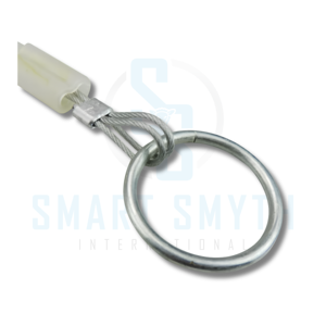 Sangle d'accouchement vétérinaire pour porcs en acier inoxydable avec câble, outil de boucle réglable pour l'accouchement porcin - Product Image 5