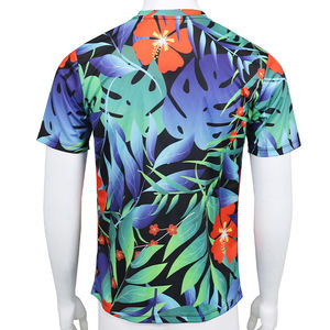 Nueva Camiseta Deportiva Sublimada Personalizada, 100% Poliéster, de Secado Rápido, Cuello Redondo y Manga Corta, Superventas - Product Image 5